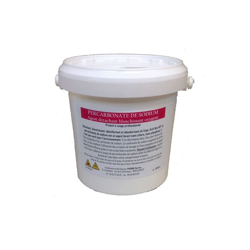Percarbonate de Sodium (de Soude) - Flacon Rechargeable - 1,1kg